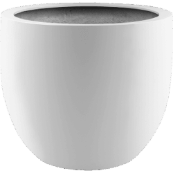 Argento New Egg Pot Matt White