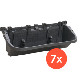MiscaWall Tray 60 cm (7 pcs)