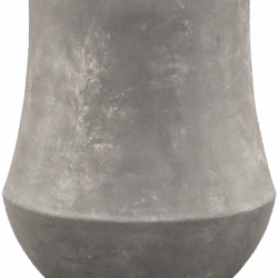 Baq Polystone Coated Plain Darcy Raw Grey